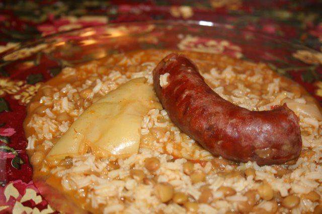 Lentejas with Chorizo