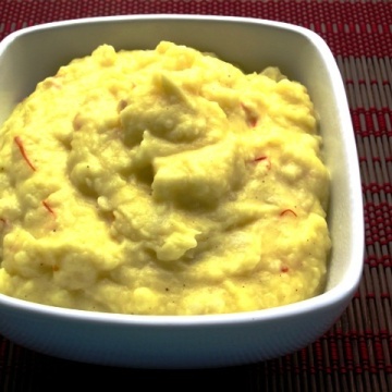 Saffron Mashed Potatoes