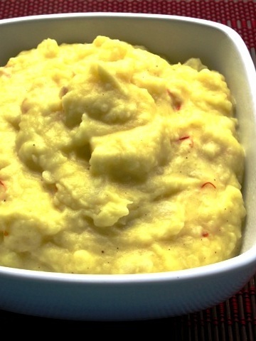 Saffron Mashed Potatoes