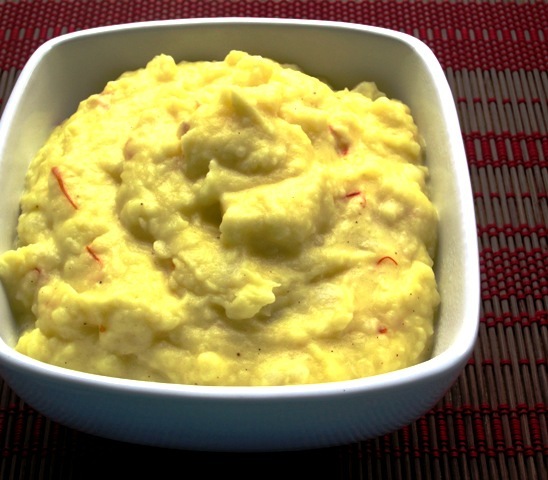 Saffron Mashed Potatoes