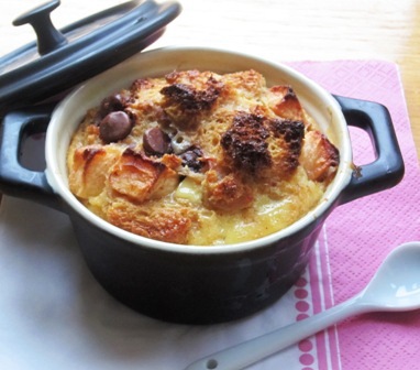 Pudding de Pan y Chocolate