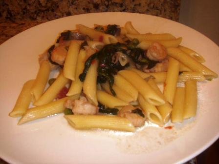 pasta with shrimp