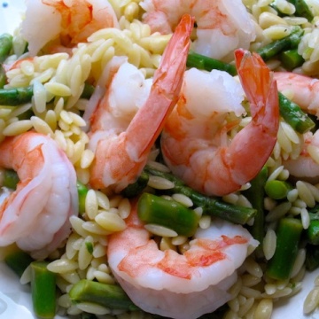 Orzo And Shrimp Salad