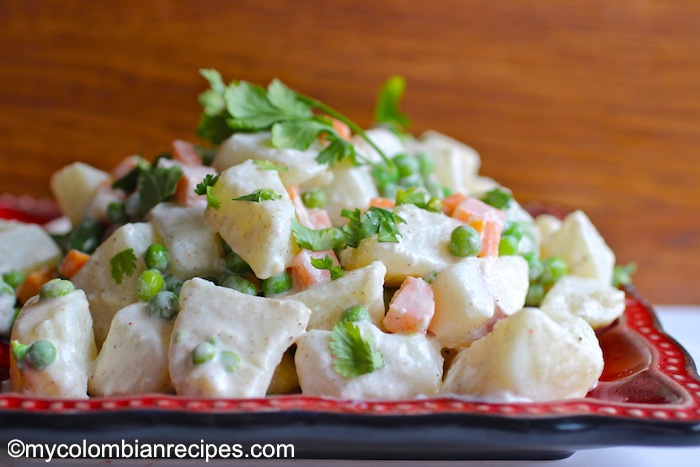 Ensalada Rusa (Russian Salad) - My Colombian Recipes