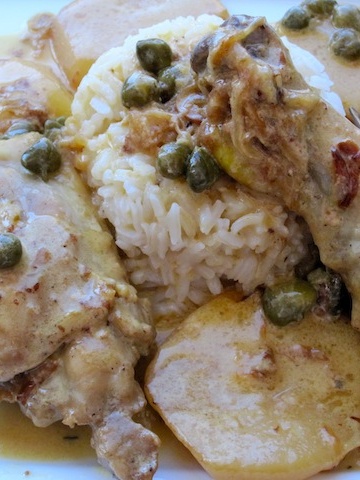 Chicken Fricase