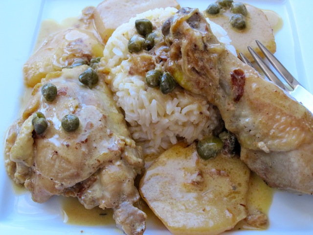 Chicken Fricase