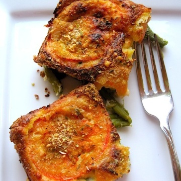 Asparagus And Tomato Frittata