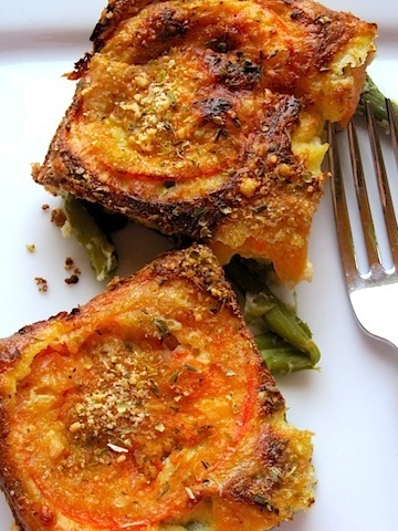 Asparagus And Tomato Frittata