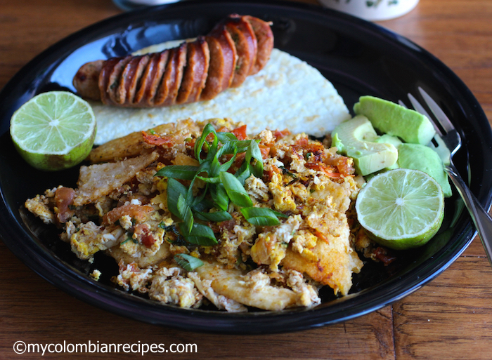 Migas de Arepa (Arepa Migas)