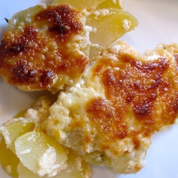 Papas Gratinadas