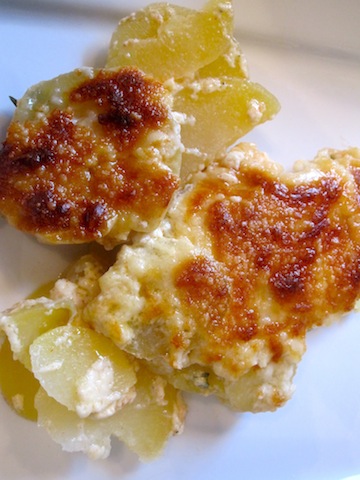 Papas Gratinadas