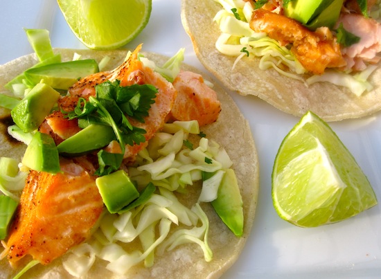 Salmon Tacos