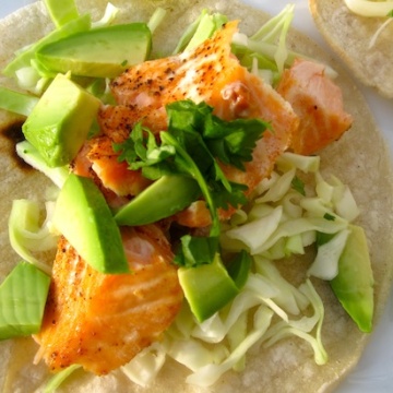 Simple Salmon Tacos