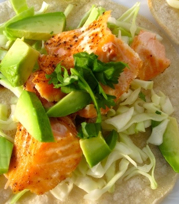 Simple Salmon Tacos