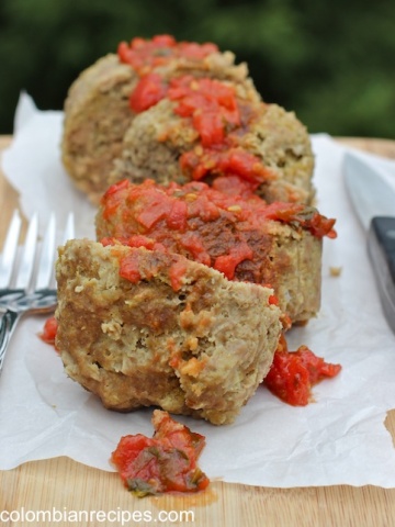 Carne Afanada ( Colombian Meatloaf) |mycolombianrecipes.com