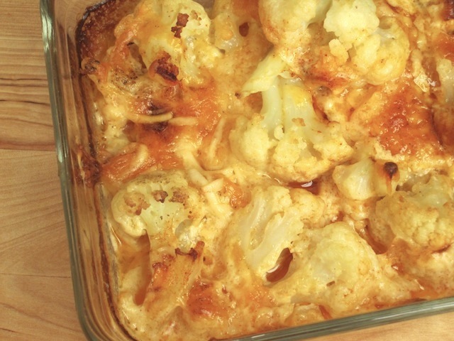 Coliflor Gratinada