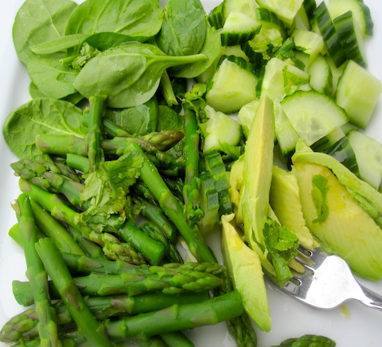 Fresh Green Salad with Lime-Lemon Dressing