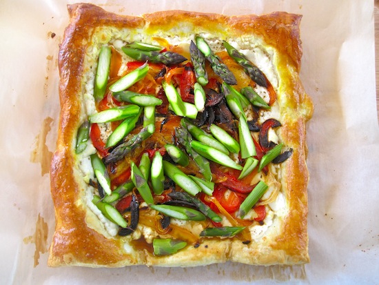 Asparagus tart