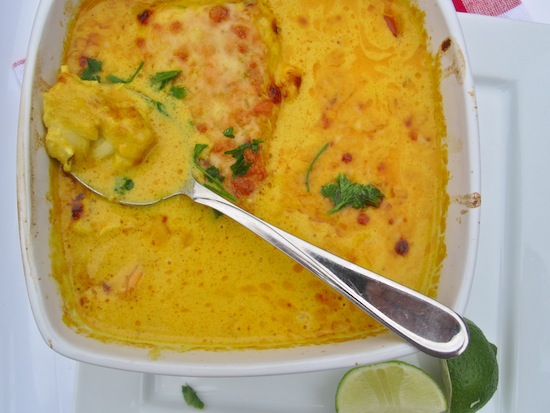 De Cazuela De Mariscos Gratinada