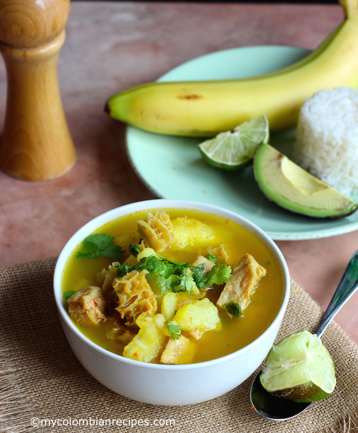 Mondongo Colombiano (Pork, Tripe and Chorizo Soup) |mycolombianrecipes.com