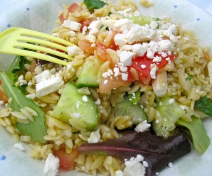 Orzo Feta Salad
