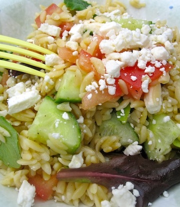 Orzo Feta Salad