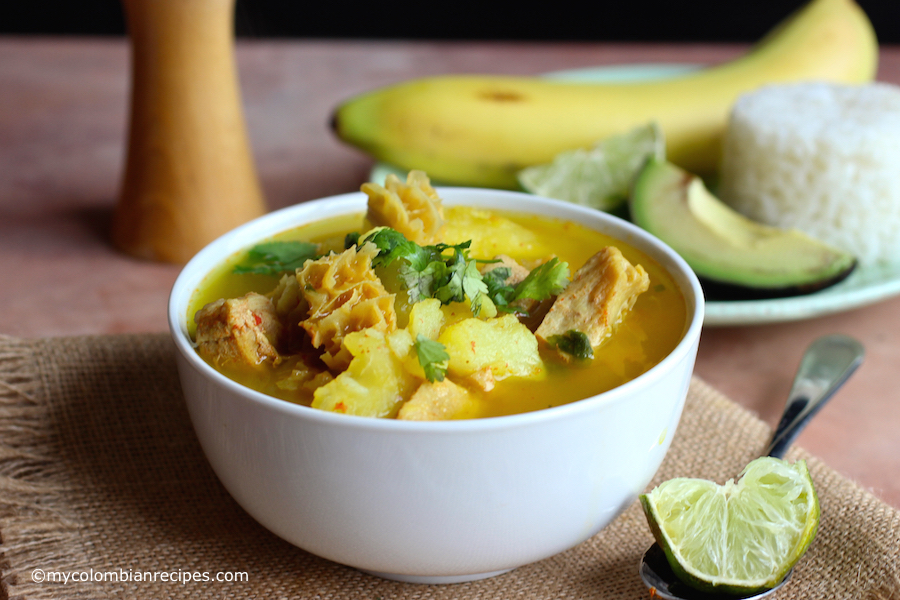 Mondongo Colombiano (Pork, Tripe and Chorizo Soup)