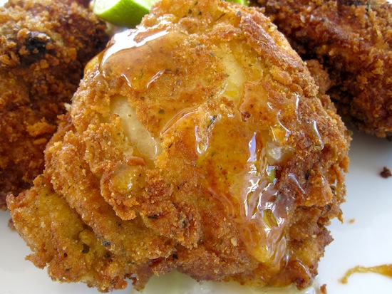 Fried Chicken with Honey