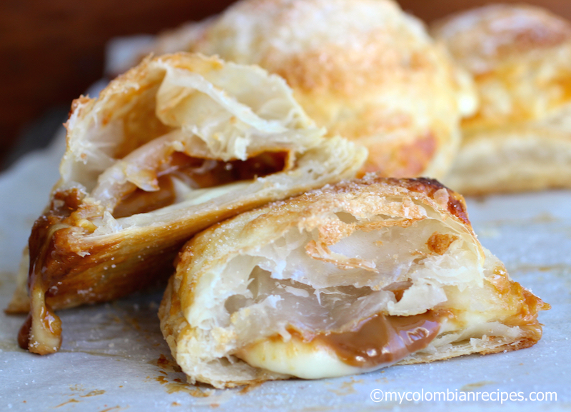 Pastel Gloria (Guava, Dulce de Leche and Cheese Pastry)