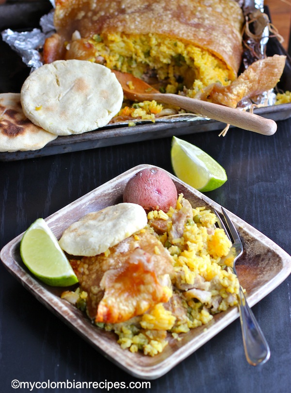 Lechona Tolimense (Colombian-Style Stuffed Pork)