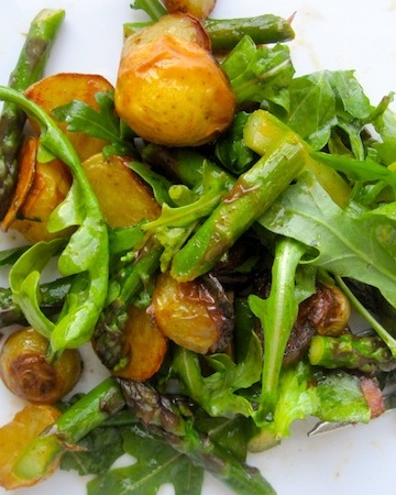 Roasted Potato and Asparagus Salad