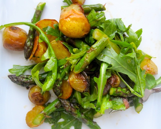 Roasted Potato and Asparagus Salad