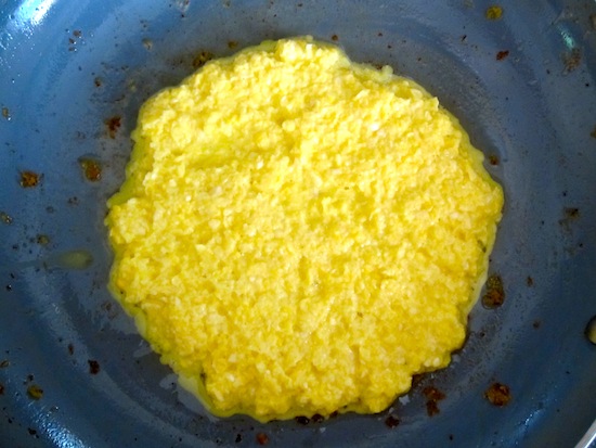 Traditional Colombian Arepa De Choclo Preparation: Corn Bread