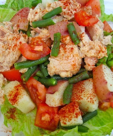 Ensalada de Papa y Atun