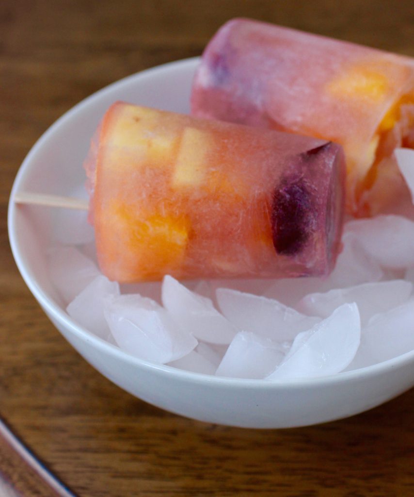 Easy Fruit Popsicles