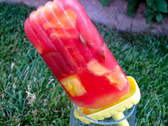 Easy Fruit Popsicles