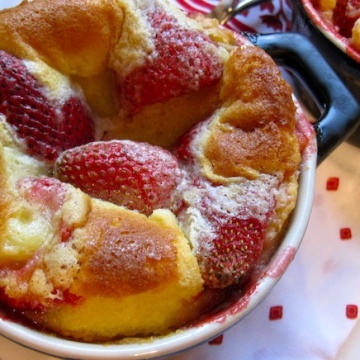 Strawberry Clafoutis