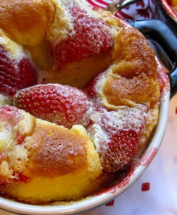 Strawberry Clafoutis