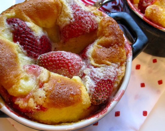 Strawberry Clafoutis