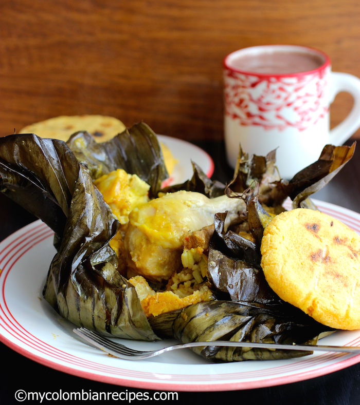 Tamales Tolimenses (Tolima Region Tamales)|mycolombianrecipes.com