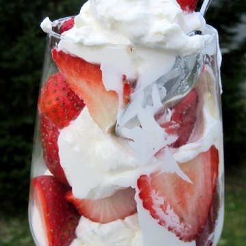 Fresas con Crema