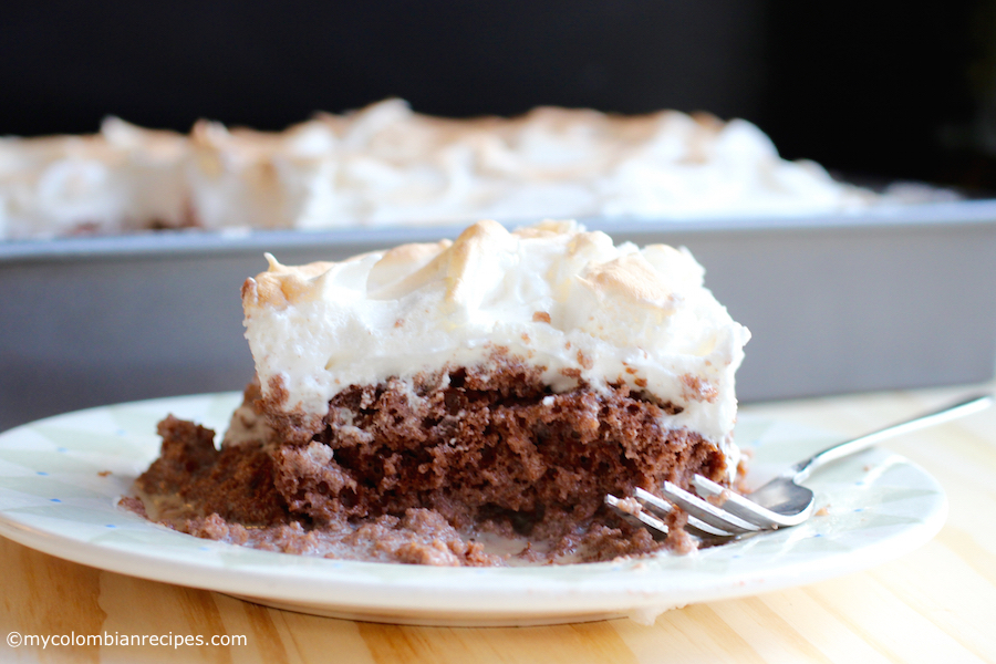 Torta de Tres Leches de Chocolate