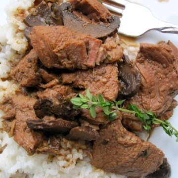 Beef and Mushrooms Stew