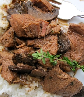 Beef and Mushrooms Stew