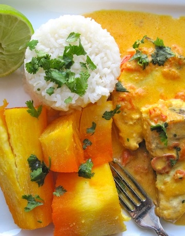 Pescado al Coco