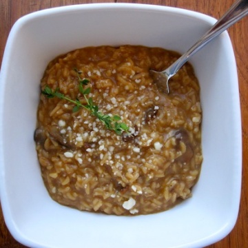 Mushroom Risotto