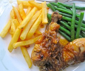 Chicken with Onion Sauce