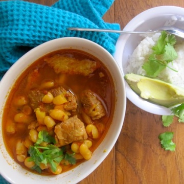 Frijoles Blancos con Cerdo (White Beans with Por