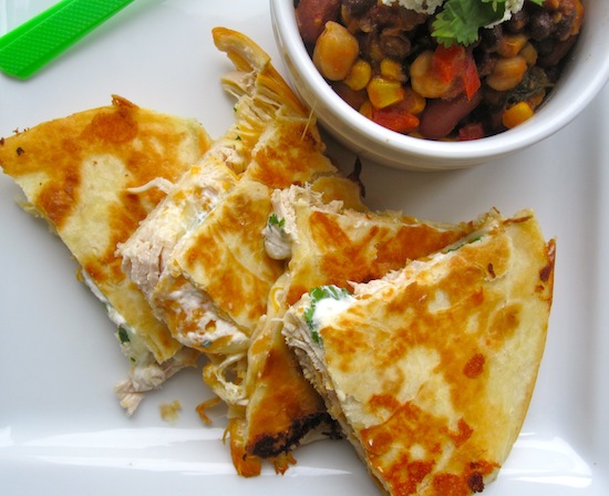 Creamy Chicken Quesadilla