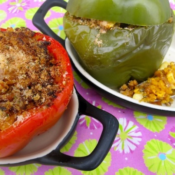 Colombian Stuffed peppers